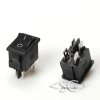 ������������� RS-601D (KCD1-104BO0111KKA � ������� ���������) 6A 4pin  BLACK	