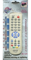 ����� �������������� ���������� ��� TOSHIBA universal RM-162B (������ ���� CT-90119) � �������