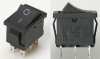 ������������� KCD1-202 (KCD1-20211KK-SN) 6A 6pin BLACK ������/��������. ����.	