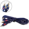 ���� 2*RCA ������� - 2*RCA ������� (�����) OD:2,5�5 �� 3,0 �.