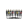 ���� 4*RCA ������� - 4*RCA ������� (�����) OD:2,5�10 �� 1,5 �.