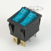 ������������� KCD3-2 (KCD3-201N11CBK) (���������� KCD6) 16A 6pin BLUE light 