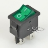 ������������� KCD1-104B (KCD1-104BN0111GKA) (���������� KCD8) 6A 4pin GREEN light 