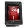 ������������� KCD1-104B (KCD1-104BN0111RKA) 6A 4pin RED light	
