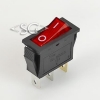 ������������� KCD3-1 (KCD3-101C11CRK) 12V  (���������� KCD2) 16A 3pin RED light 