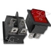 ������������� KCD4-201 (KCD4-201N11CRKA) 16A 4pin RED light	